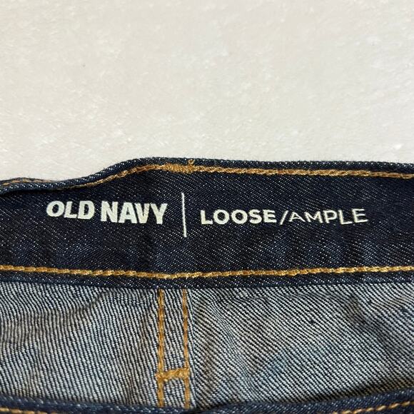 Old Navy Men's Loose/Ample Jeans Size 48 x 30 Casual Hip Hop Streetwear 90s Y2K - Picture 4 of 10